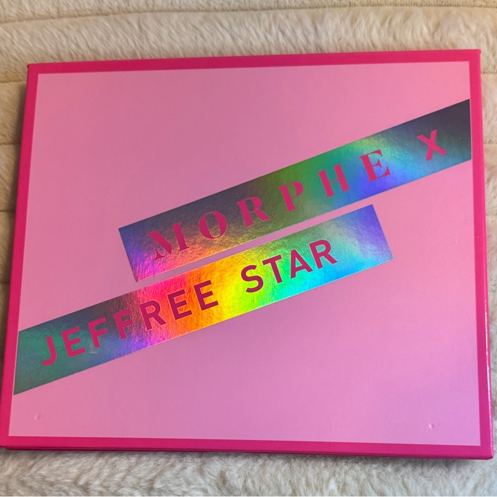 Morphe x Jeffree Star Pink Holographic Palette